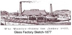 Putzler Glass Factory, 1877
